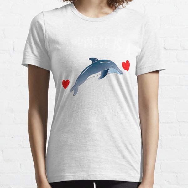 Dolphin Women Kids Girls T-Shirt