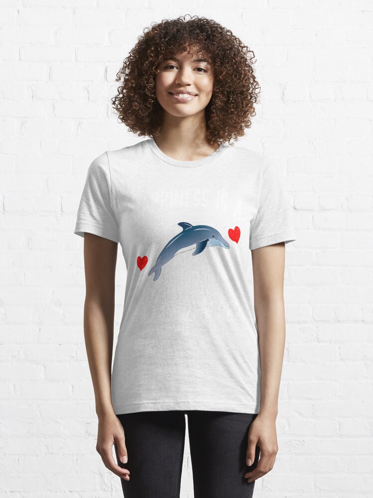 Dolphin Women Kids Girls T-Shirt