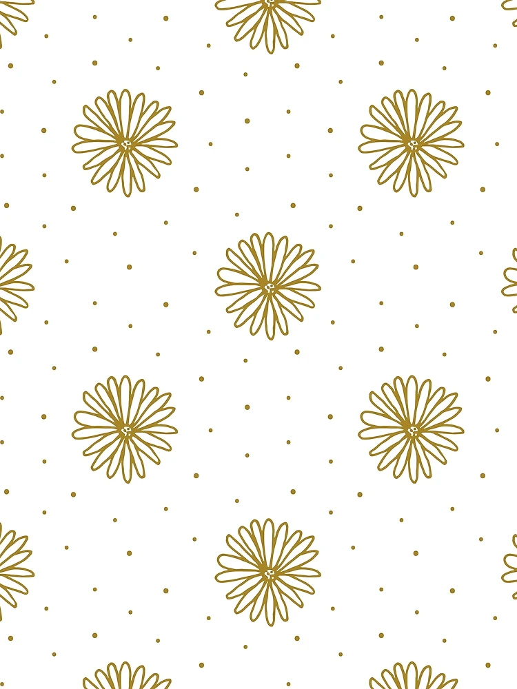 Thumbnail 4 of 4, Graphic T-Shirt, Handdrawn Flower Pattern designed and sold by PatternSquare.