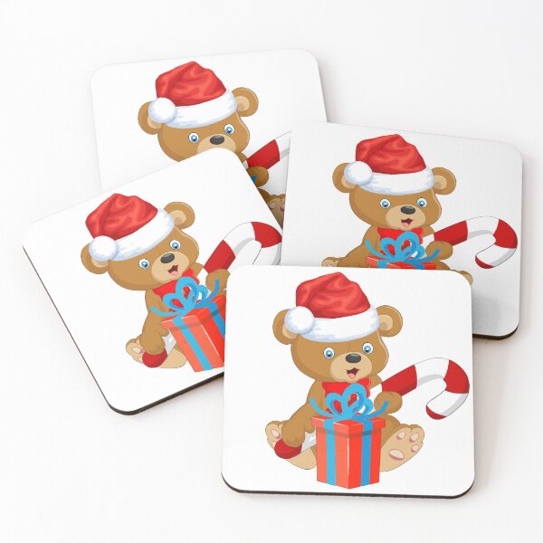 Item preview, Adorable Christmas Teddy Bear designed and sold by SarahTeskk.