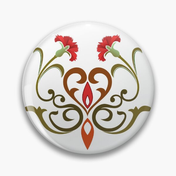 Item preview, fertility goddess symbols in ornament designed and sold by creativebreeze.