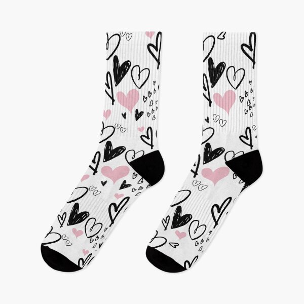 Item preview, Adorable heart doodles pattern designed and sold by Abbara.