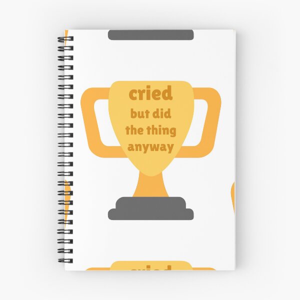 Item preview, Cried but did the thing anyway designed and sold by AdelDa19.