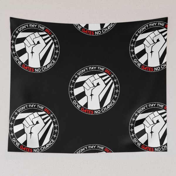 Item preview, mandatory vaccination demo bill gates designed and sold by designMarks.