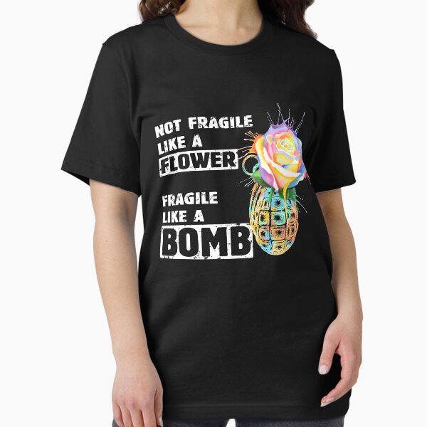 Item preview, Ruth Bader Ginsburg Nicht zerbrechlich wie eine Blume Zerbrechlich wie eine Bombe - RBG Frauenrecht und Feminismus Sprüche designed and sold by WG-Factory.