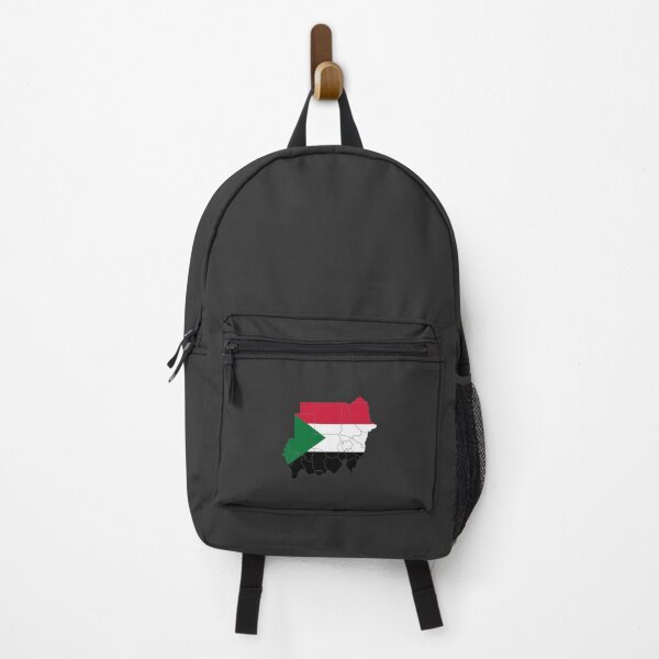 Item preview, Sudan Flag Map with regions designed and sold by Alo.