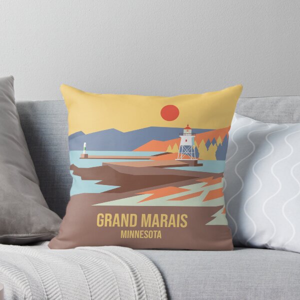 Aperçu de l'œuvre Phare du Grand Marais Minnesota créée et vendue par PulpTrends.