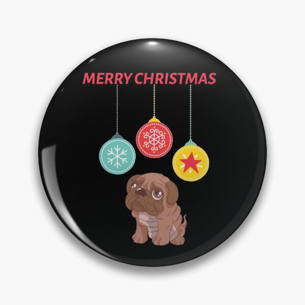 Item preview, Pug Merry Christmas designed and sold by joabaj.