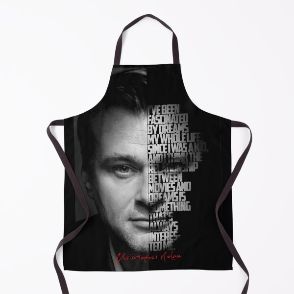 Item preview, Black and white Christopher Nolan quote. designed and sold by Enea Kelo.