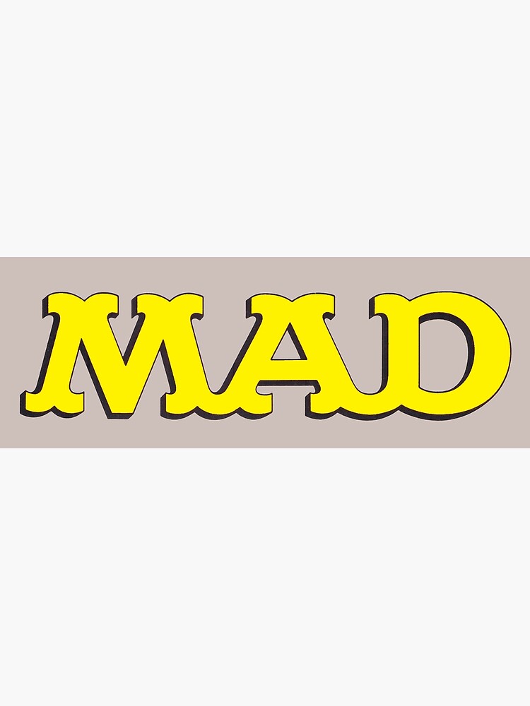 Mad Magazine Logo Art Print By Ozredmonkey Redbubble