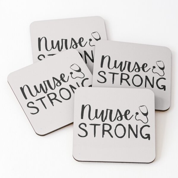 Artikelvorschau, Nurse Strong, Nursing und Nursing Student Geschenke entworfen und verkauft von Teez-Me.