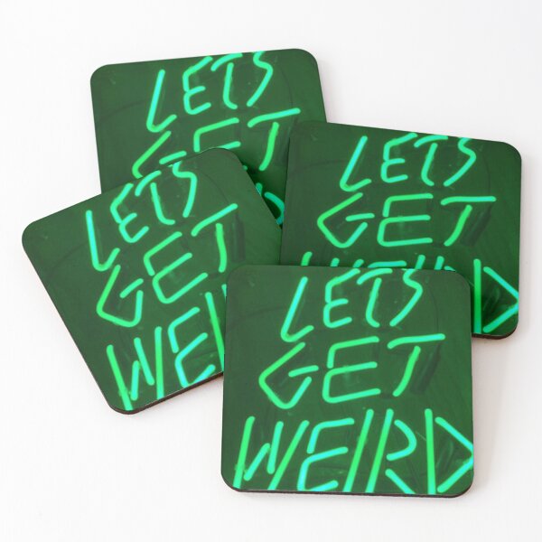 Item preview, Let's Get Weird Neon designed and sold by AnthonyVdV.