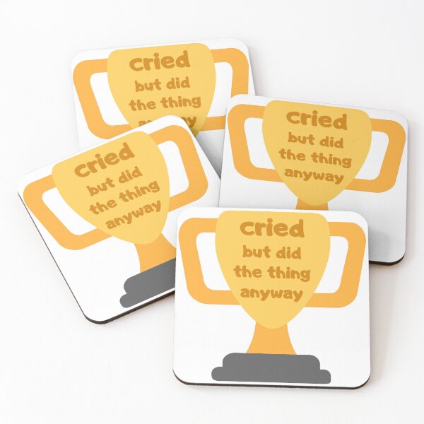 Item preview, Cried but did the thing anyway designed and sold by AdelDa19.