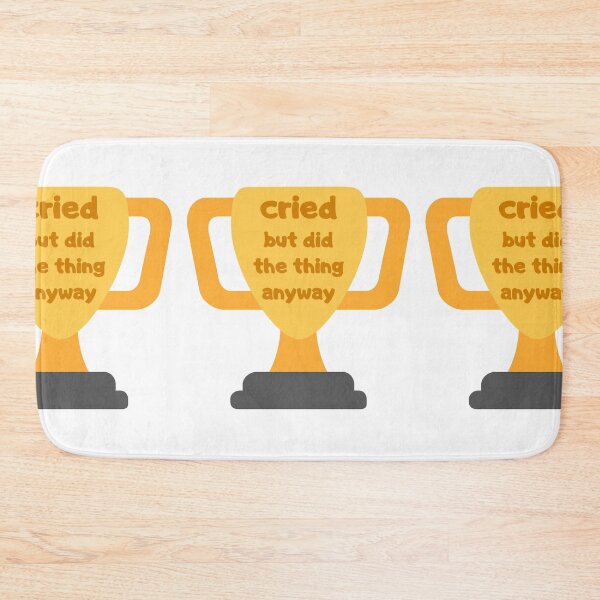 Item preview, Cried but did the thing anyway designed and sold by AdelDa19.