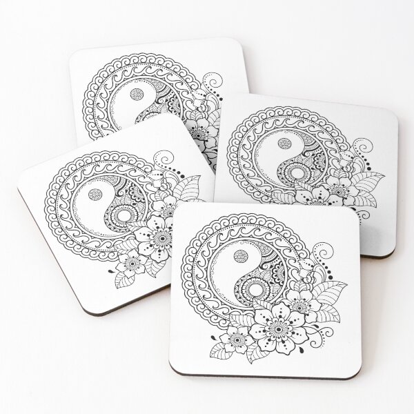 Item preview, Mandala Yin Yang Art designed and sold by JTS STORE.