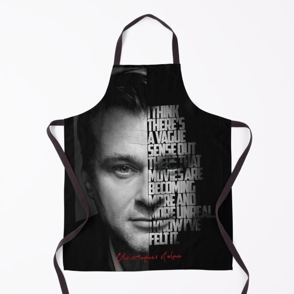 Item preview, Black and white Christopher Nolan quote. designed and sold by Enea Kelo.