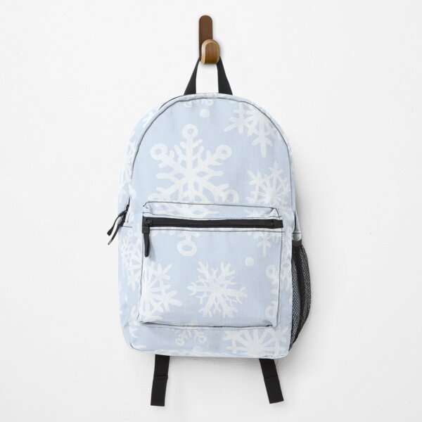Item preview, Preppy Pastel Ice Blue Nordic Xmas Winter Snowflakes designed and sold by IamTrending.