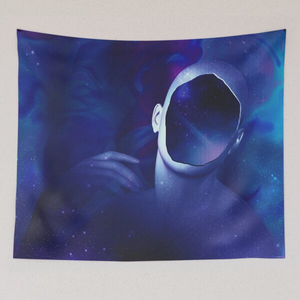 Item preview, Surrounded by starry space in human head designed and sold by AnnArtshock.