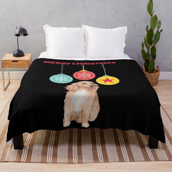 Item preview, Golden Retriever Merry Christmas designed and sold by joabaj.