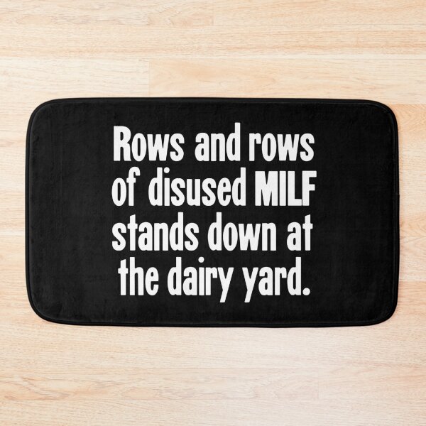 Item preview, Rows and Rows Of Disused MILF Stands Down At the Dairy Yard designed and sold by Good-Looking Corpse.