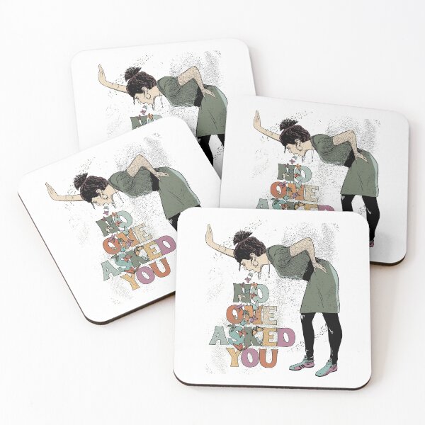 Item preview, No One Asked You designed and sold by kolbasound.