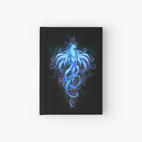 Royal Phoenix blue Hardcover Journal