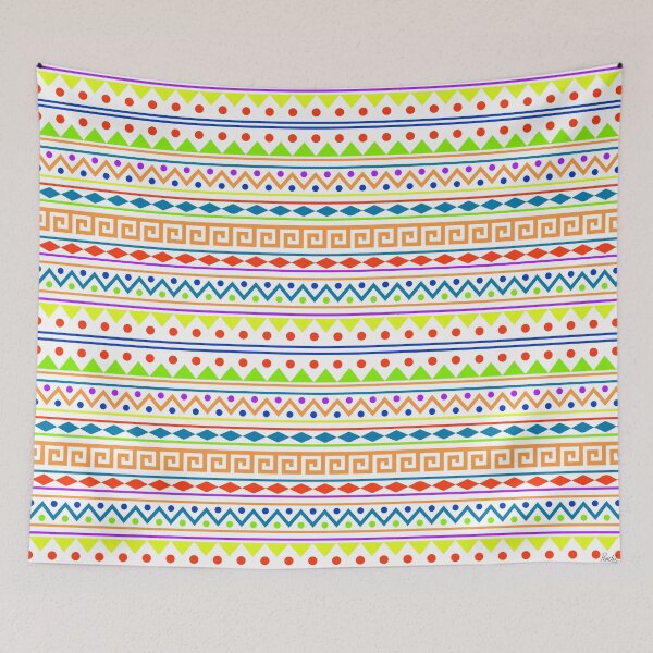 Item preview, FESTIVAL TRIBAL - RETRO GREEN designed and sold by PrachiManerikar.