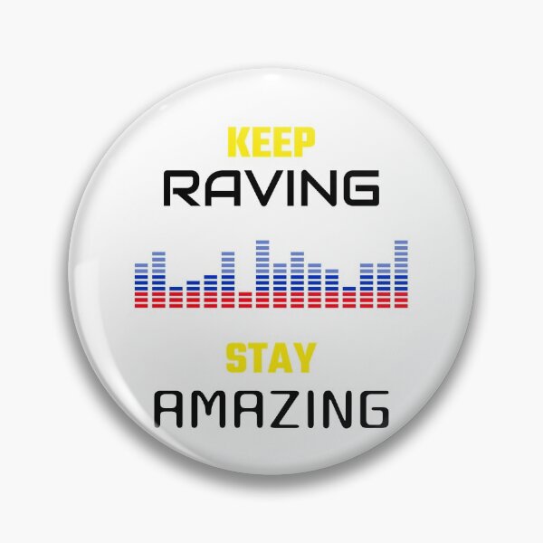 Artikelvorschau, Equalizer Keep Raving Stay Erstaunliches Design entworfen und verkauft von TeesByMark.