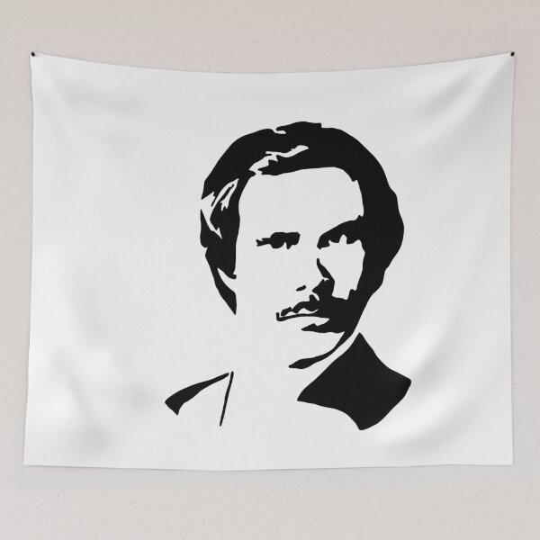 Item preview, Ron Burgundy silhouette  designed and sold by Sian Harris.
