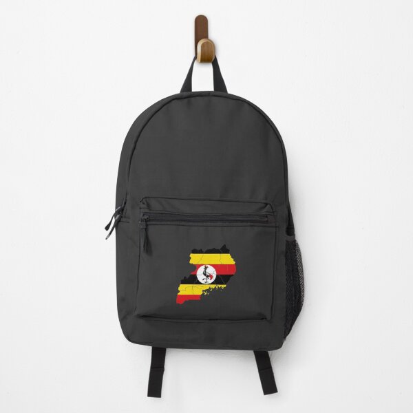 Item preview, Uganda Flag Map with regions designed and sold by Alo.