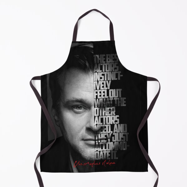 Item preview, Black and white Christopher Nolan quote. designed and sold by Enea Kelo.