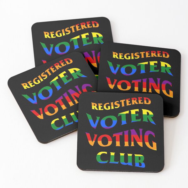 Item preview, Registered Voter Voting Club Rainbow designed and sold by unfamouzzz.
