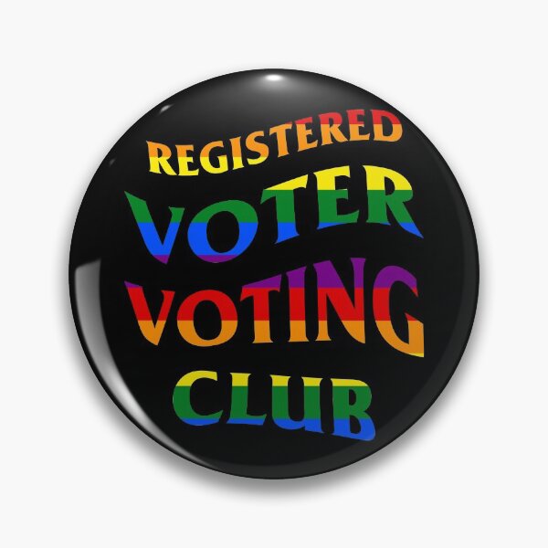 Item preview, Registered Voter Voting Club Rainbow designed and sold by unfamouzzz.