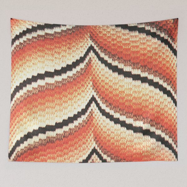 Item preview, Seventies Funky Needlepoint Pattern No.10 - Vintage Retro Pattern designed and sold by elevens.