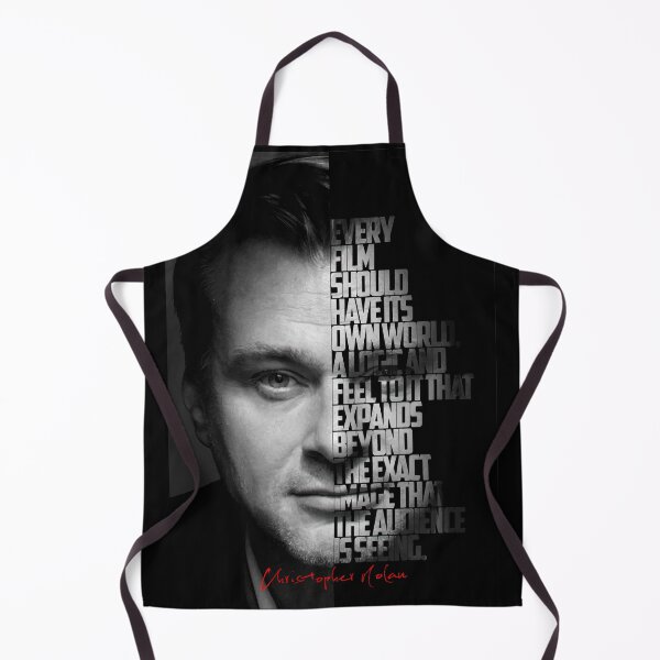Item preview, Black and white Christopher Nolan quote. designed and sold by Enea Kelo.
