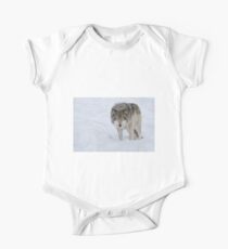 Gray Wolf One Piece - Short Sleeve