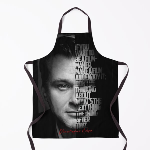 Item preview, Black and white Christopher Nolan quote. designed and sold by Enea Kelo.