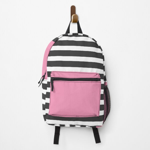 Item preview, Half Thin Striped Pink designed and sold by Miss Striped.