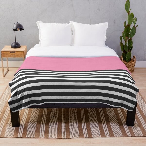 Item preview, Half Thin Striped Pink designed and sold by Miss Striped.