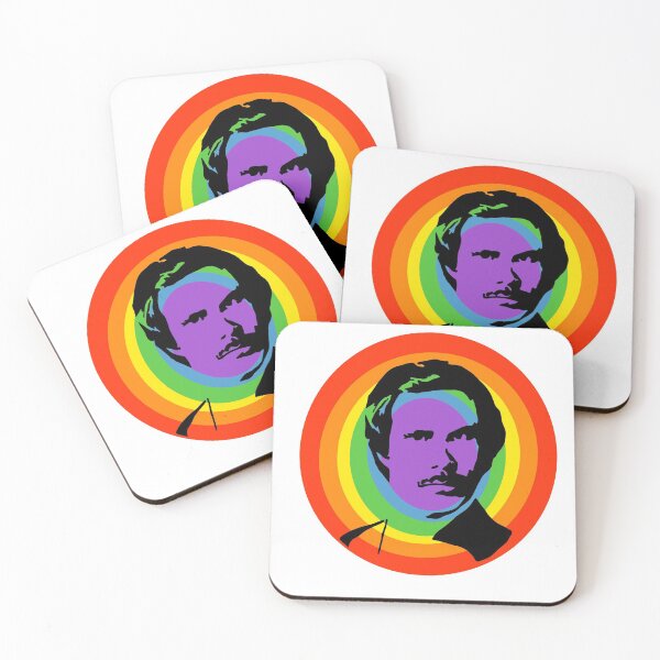 Artikelvorschau, Regenbogen Ron Burgund Silhouette entworfen und verkauft von Sian Harris.