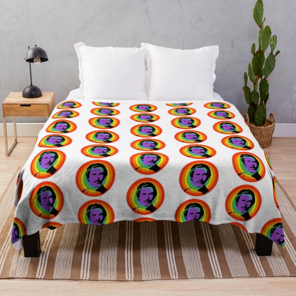 Item preview, Rainbow Ron Burgundy silhouette designed and sold by Sian Harris.
