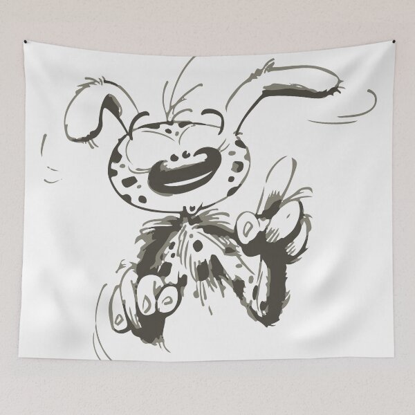 Item preview, Marsupilami sketch designed and sold by Hubashop.