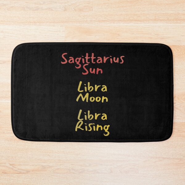 Item preview, Sagittarius Sun Libra Moon Libra Rising Text designed and sold by leomooncreates.