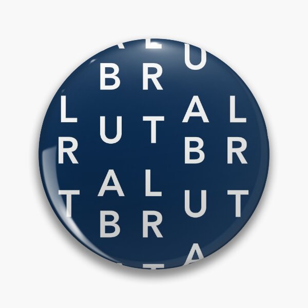 Item preview, BRUTAL - Pacific Blue designed and sold by whiteswift.