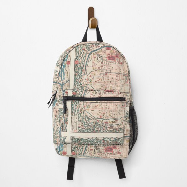 Item preview, Map of Kyoto Japan designed and sold by SFTStudio.