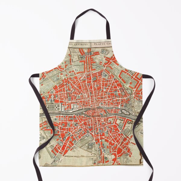 Item preview, Vintage Paris Map designed and sold by SFTStudio.