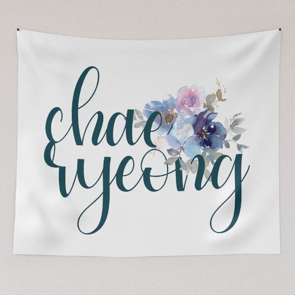 Item preview, ITZY Chaeryeong Floral designed and sold by sophiemoments.