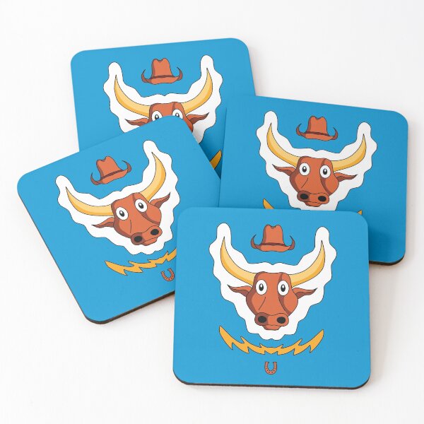 Item preview, Cute Adorable Cartoon Bull, Farm Animal designed and sold by Twist Design.