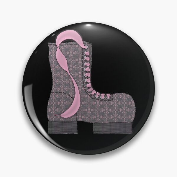 Artikelvorschau, Rosa Muster Boot entworfen und verkauft von Christine Philbrick.