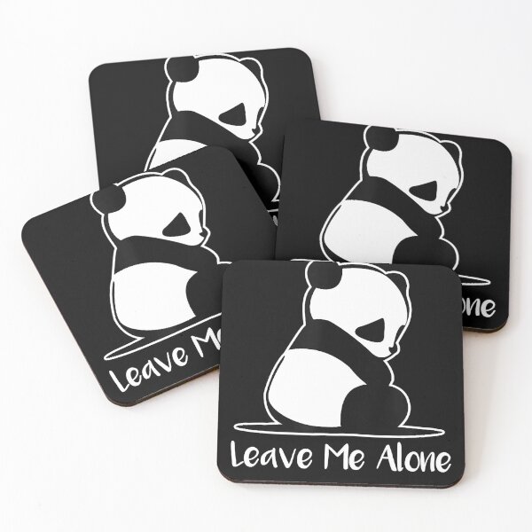 Item preview, Leave me Alone Cute Panda Lovers Meme T-Shirt designed and sold by EveElliott.
